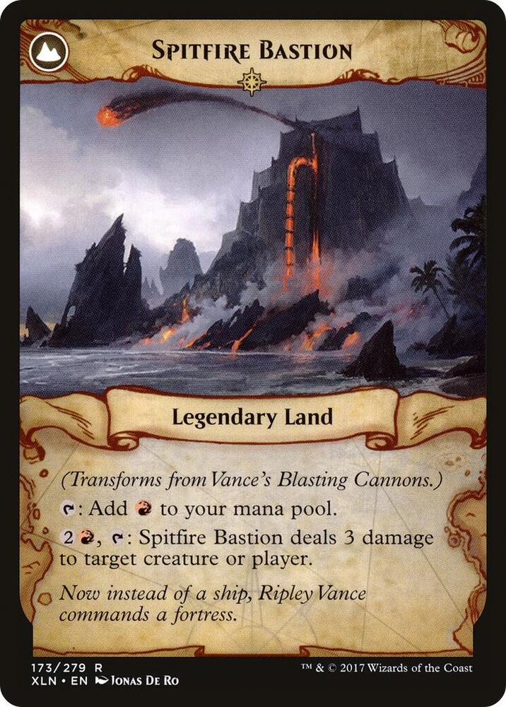Vance's Blasting Cannons (Back)