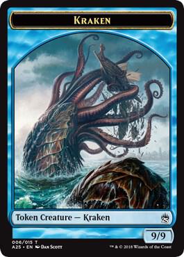 Fish // Kraken Double-Sided Token (Back)
