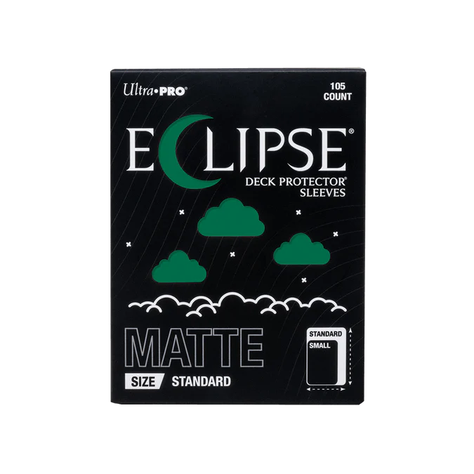 ECLIPSE® Matte Standard DECK PROTECTOR® Sleeves: Forest Green - 105ct