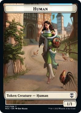 Eldrazi Spawn // Human Double-Sided Token (Back)