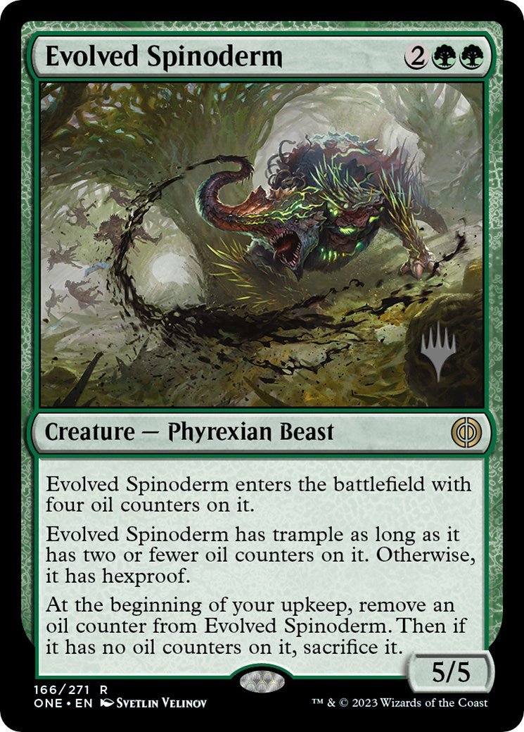 Evolved Spinoderm