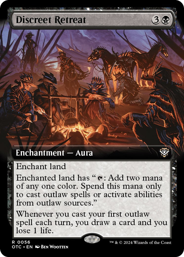 Discreet Retreat (Extended Art)