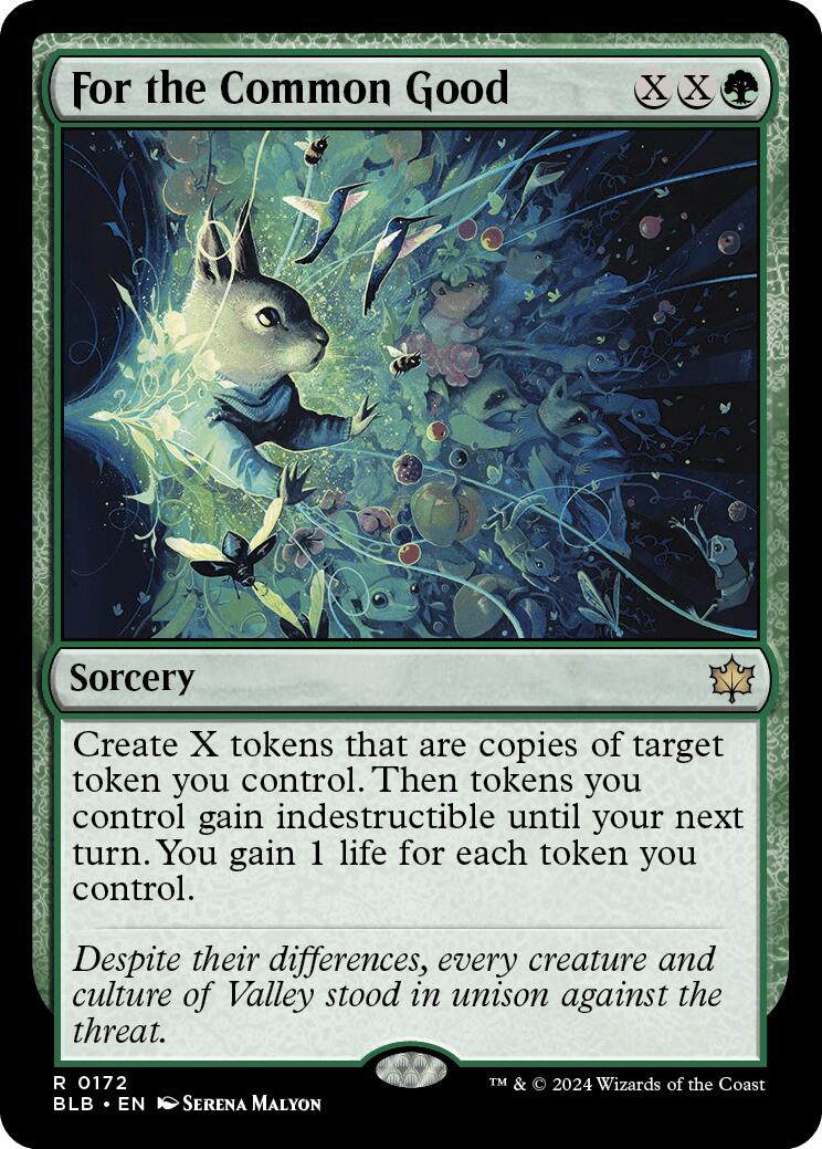 For the Common Good