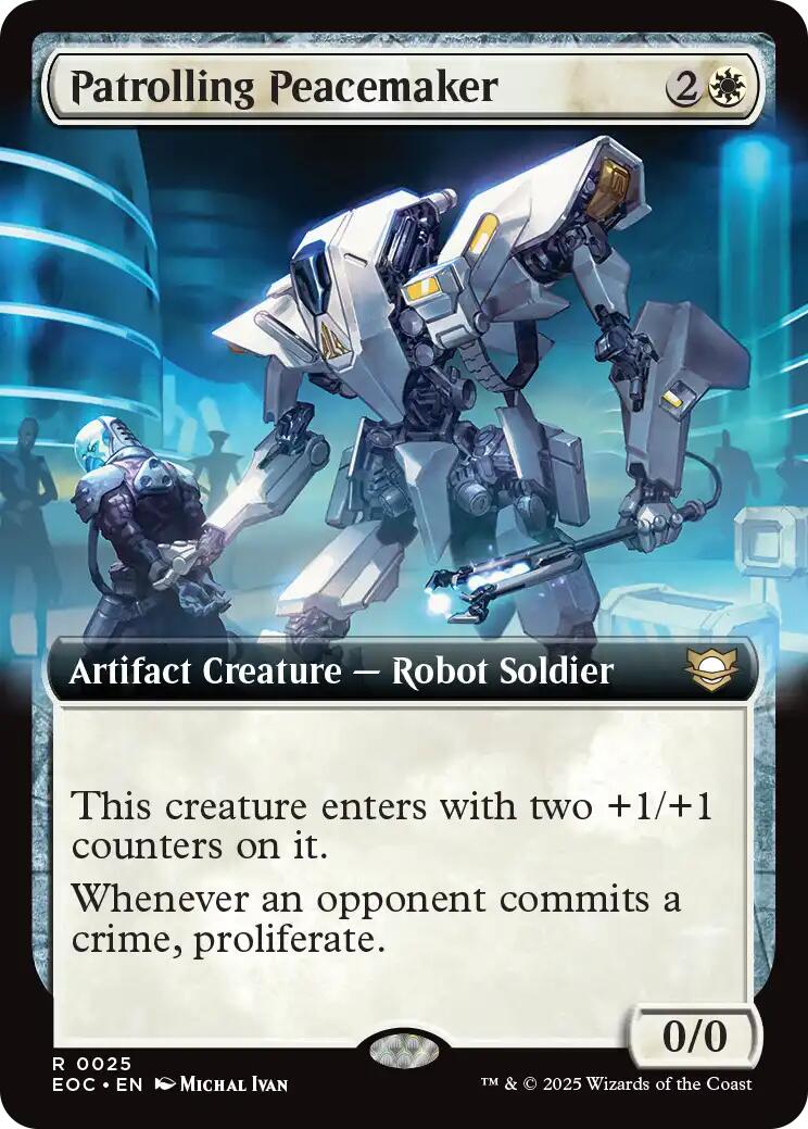 Patrolling Peacemaker (Extended Art)