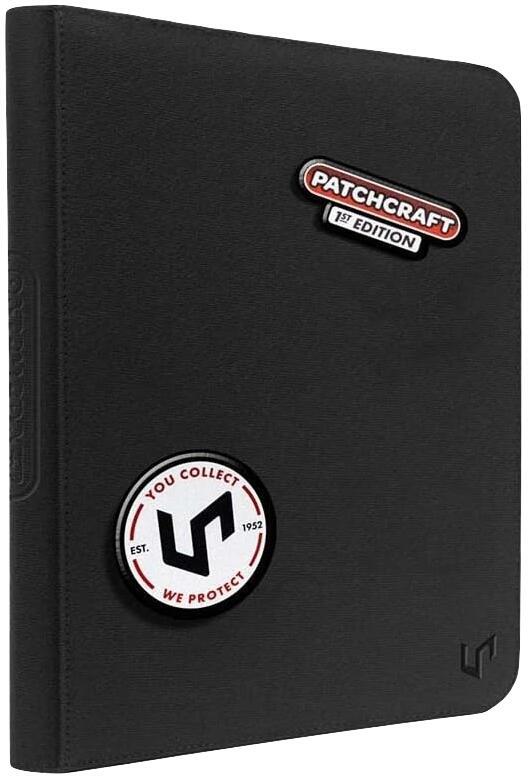 Ultra Pro Patchcraft 9-Pocket Zippered Premium Pro-Binder (Black)