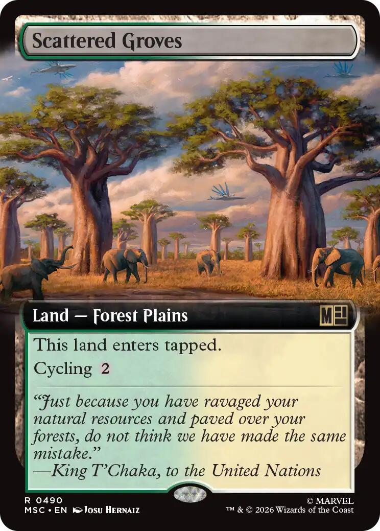 Scattered Groves (Extended Art)