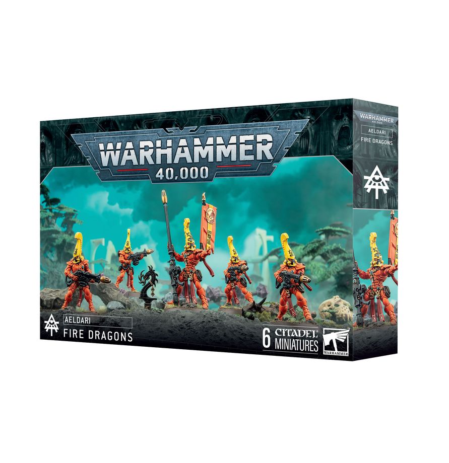 Warhammer 40,000 - Aeldari Fire Dragons