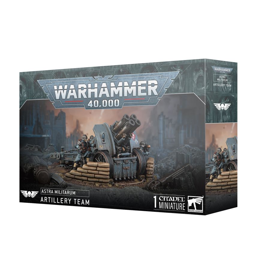 Warhammer 40,000 - Astra Militarum Artillery Team