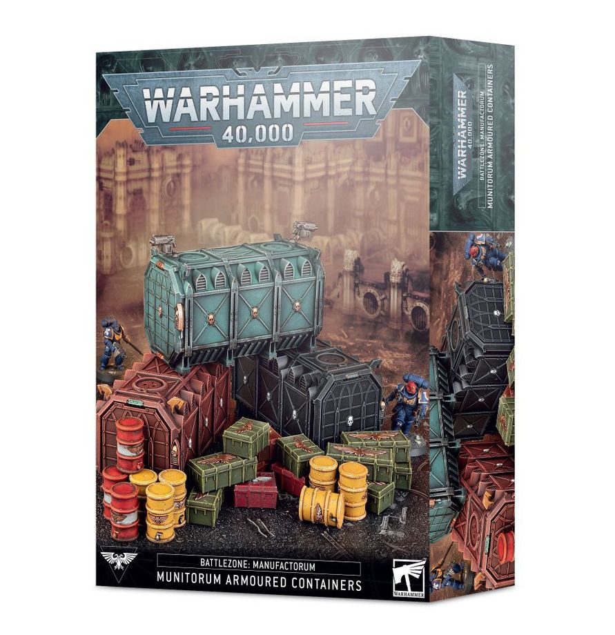 Warhammer 40,000 - Battlezone: Manufactorum – Munitorum Armoured Containers