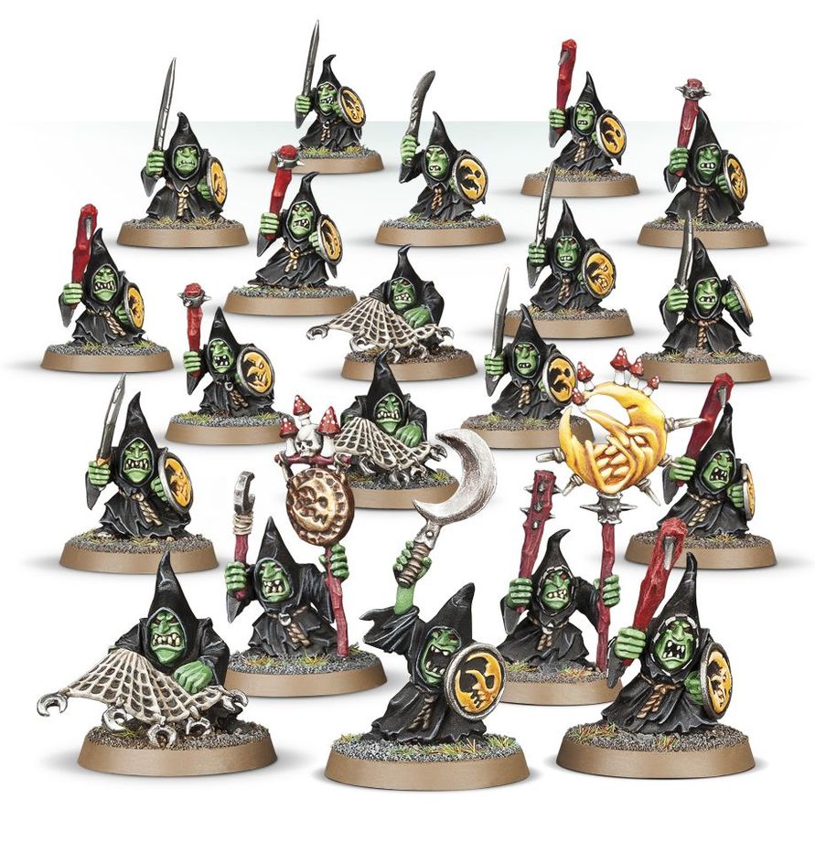 Warhammer Age Of Sigmar - Gloomspite Gitz : Moonclan Stabbas