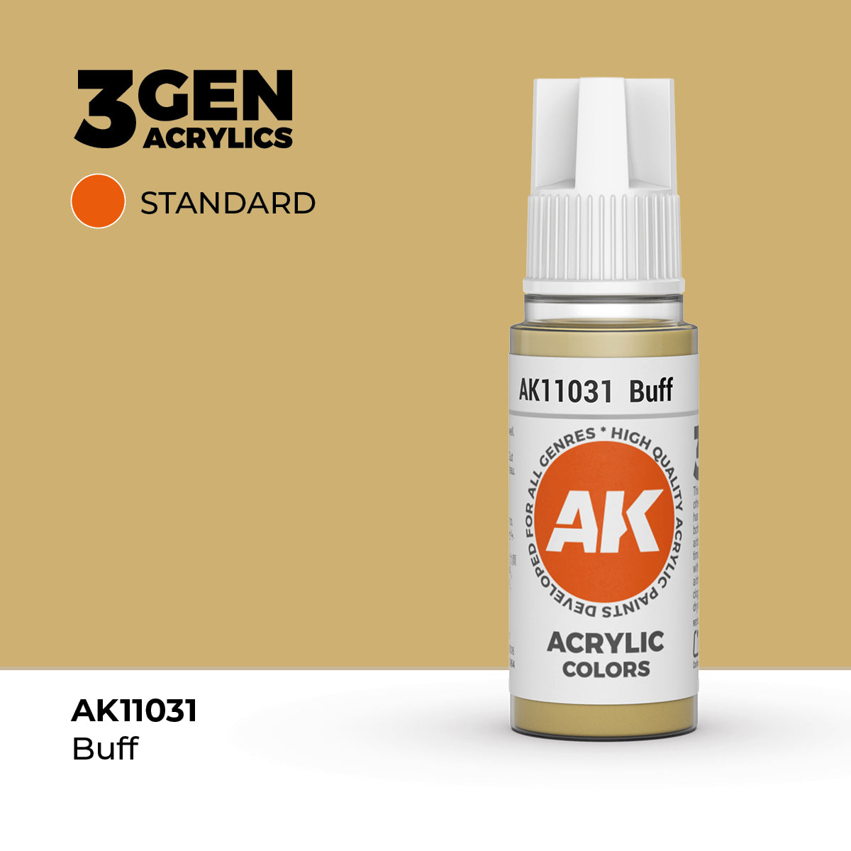 AK 3Gen Acrylics - Buff: Standard