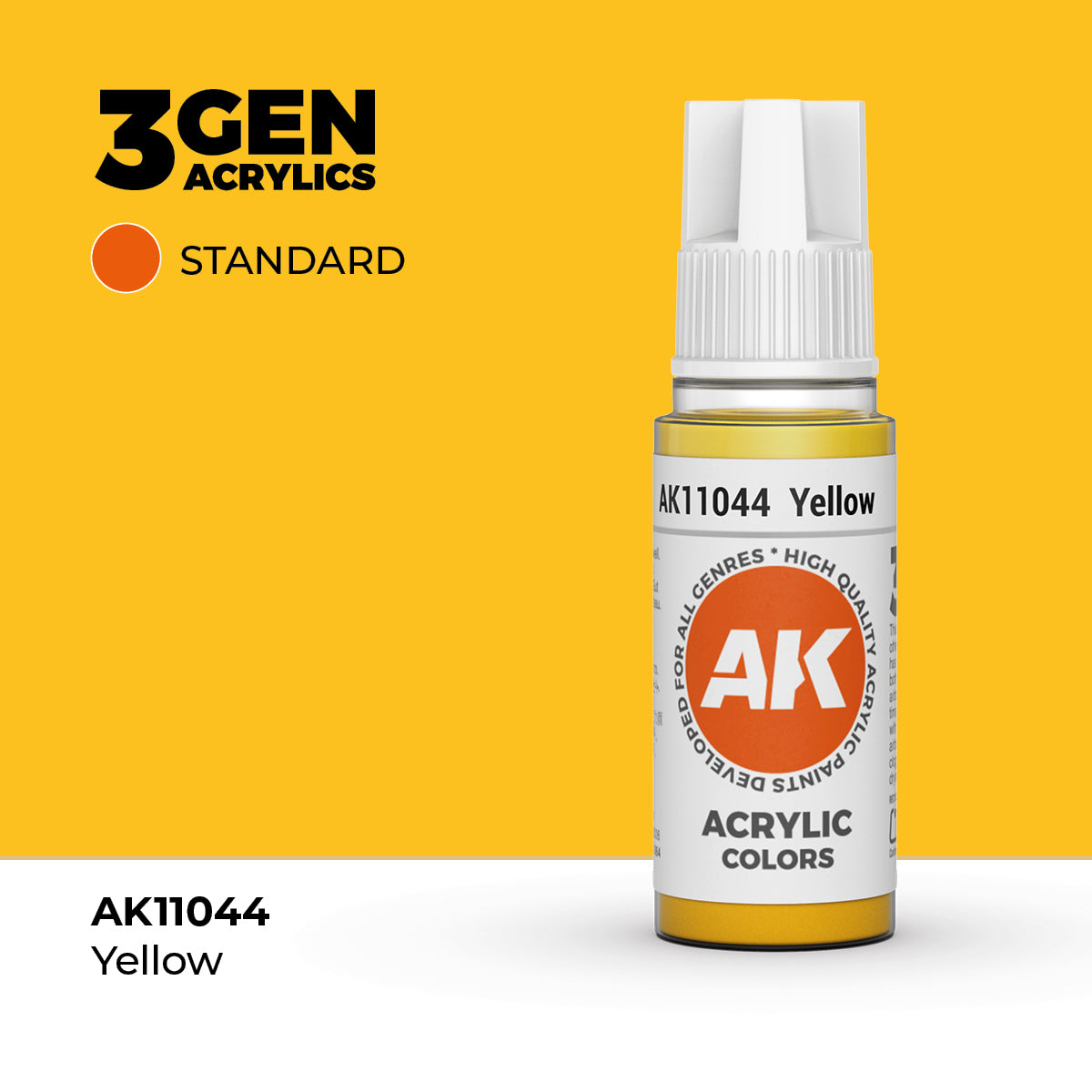 AK 3Gen Acrylics - Yellow: Standard