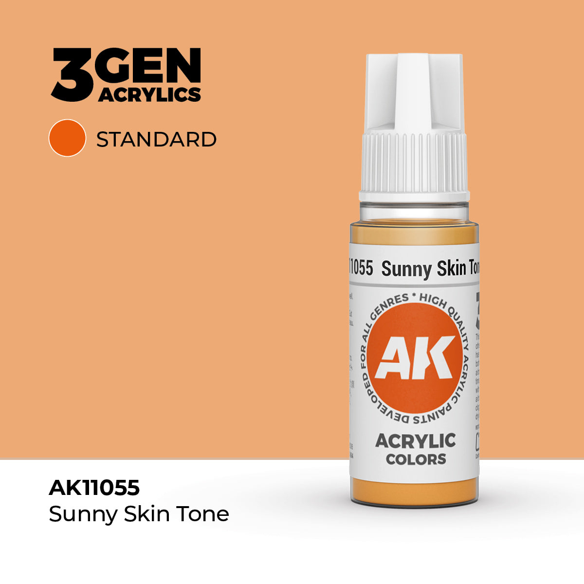 AK 3Gen Acrylics - Sunny Skin Tone: Standard