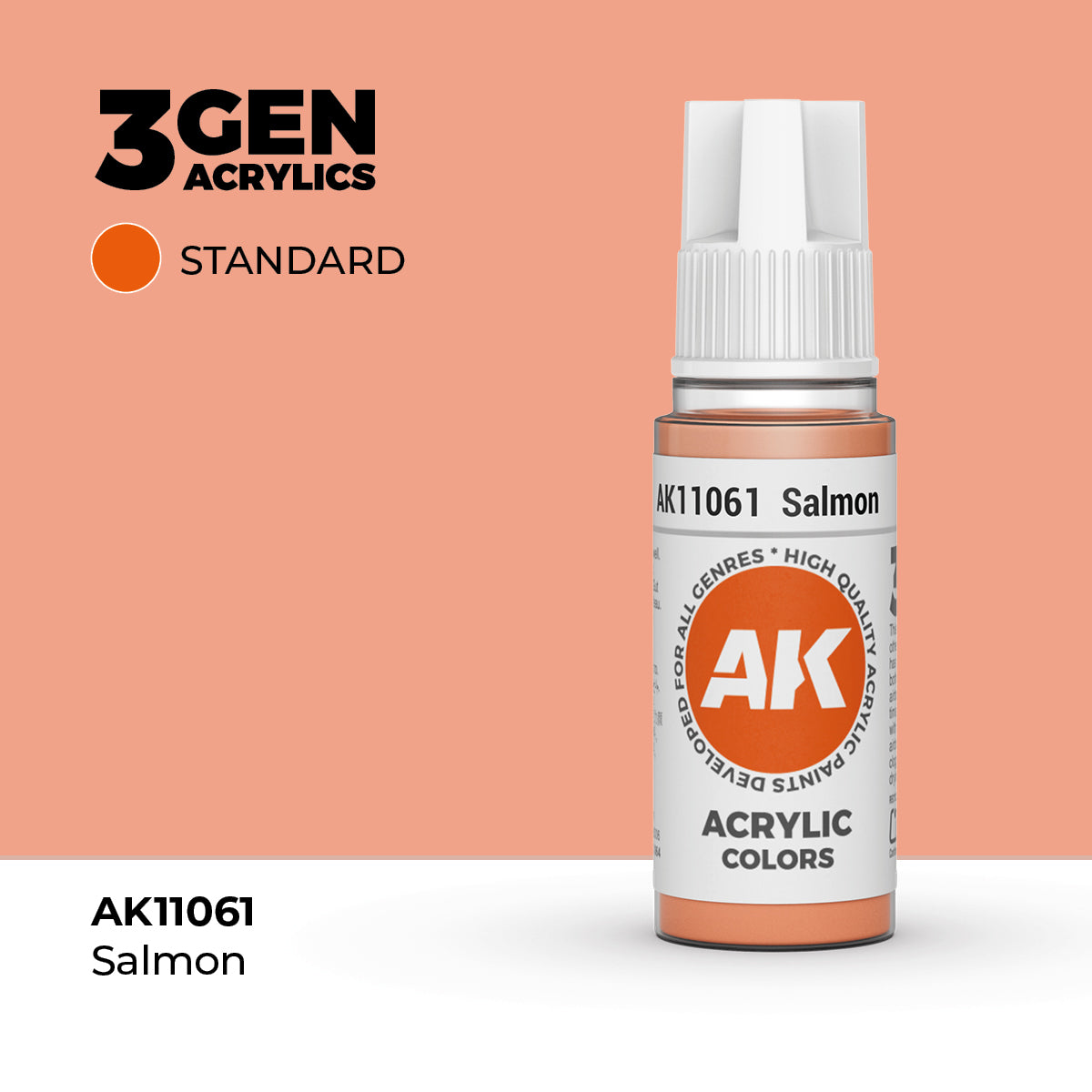AK 3Gen Acrylics - Salmon: Standard