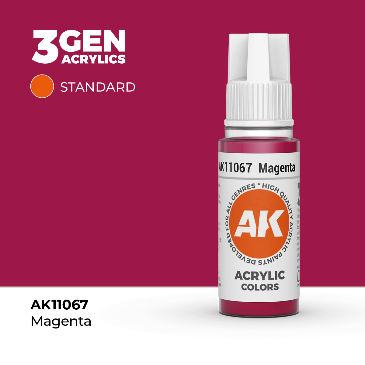 AK 3Gen Acrylics - Magenta: Standard