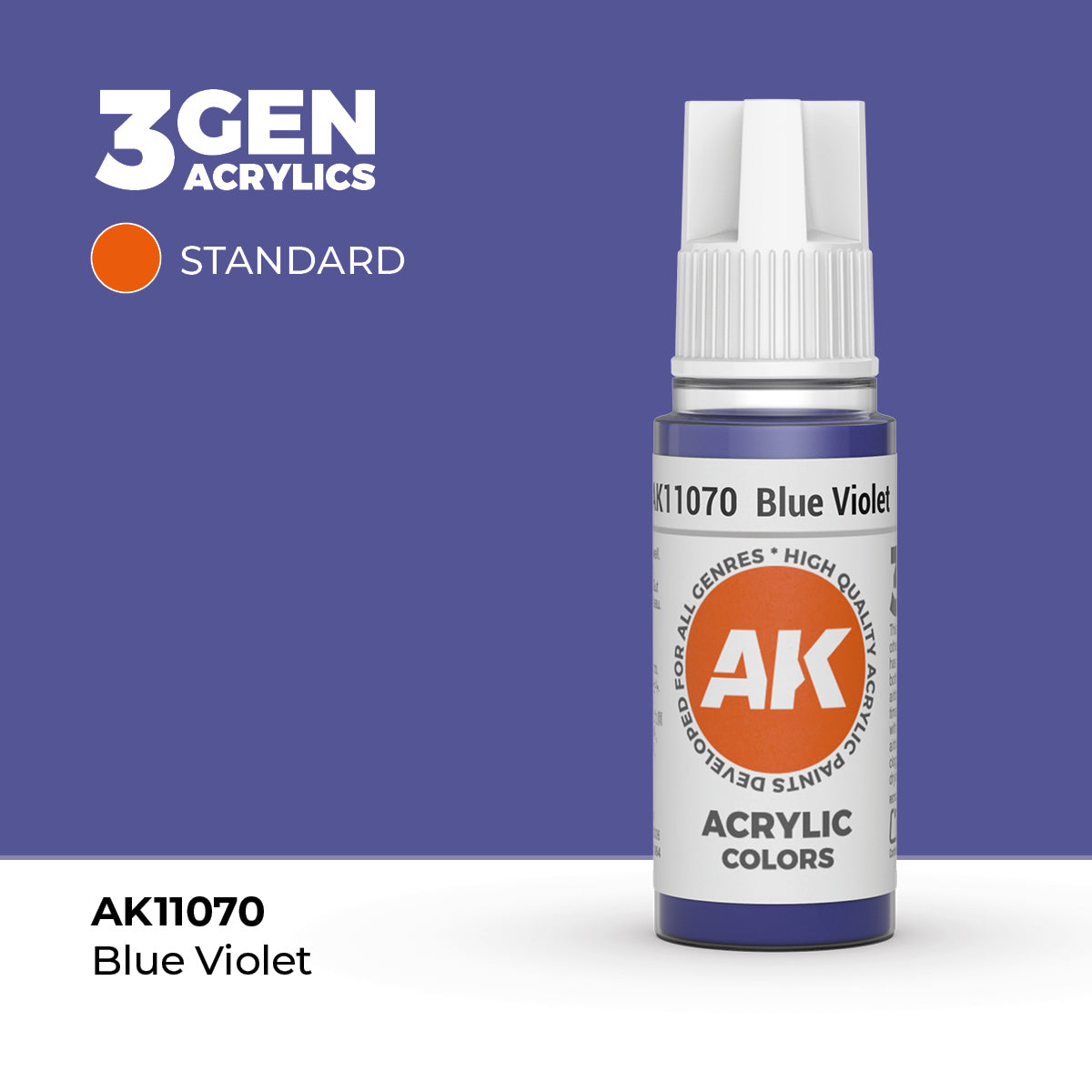 AK 3Gen Acrylics - Blue Violet: Standard