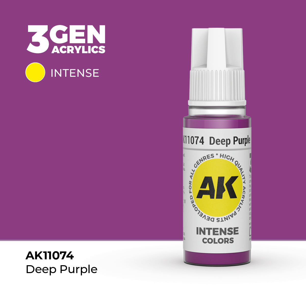 AK 3Gen Acrylics - Deep Purple: Intense