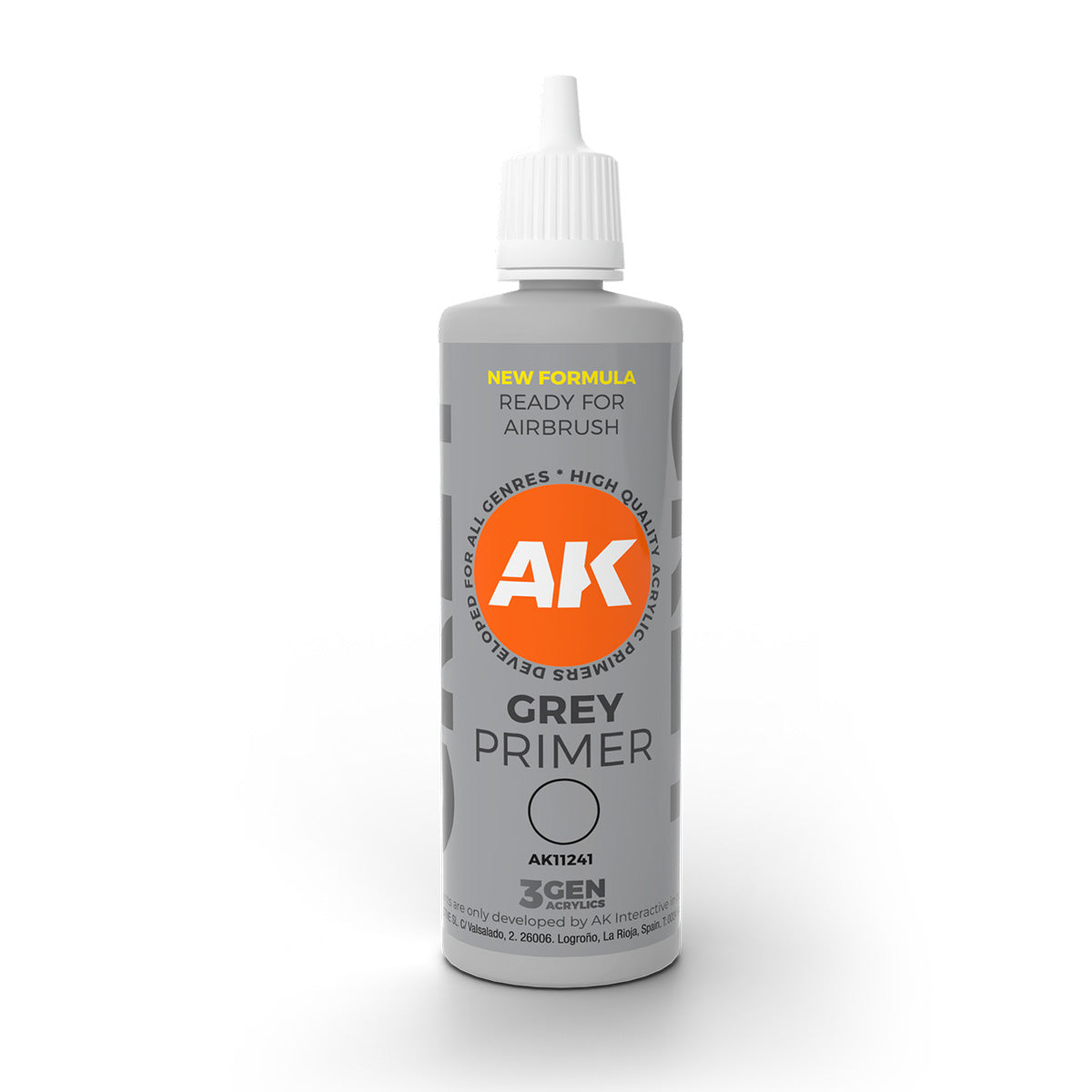 AK 3Gen Acrylics - Grey Primer
