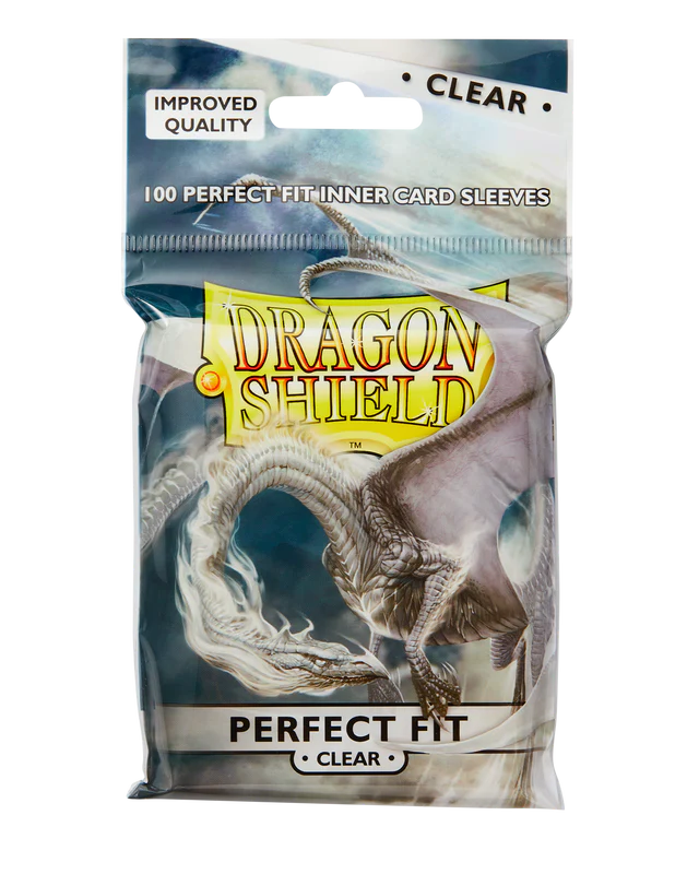 Dragon Shield - Perfect Fit Clear 100 ct Standard