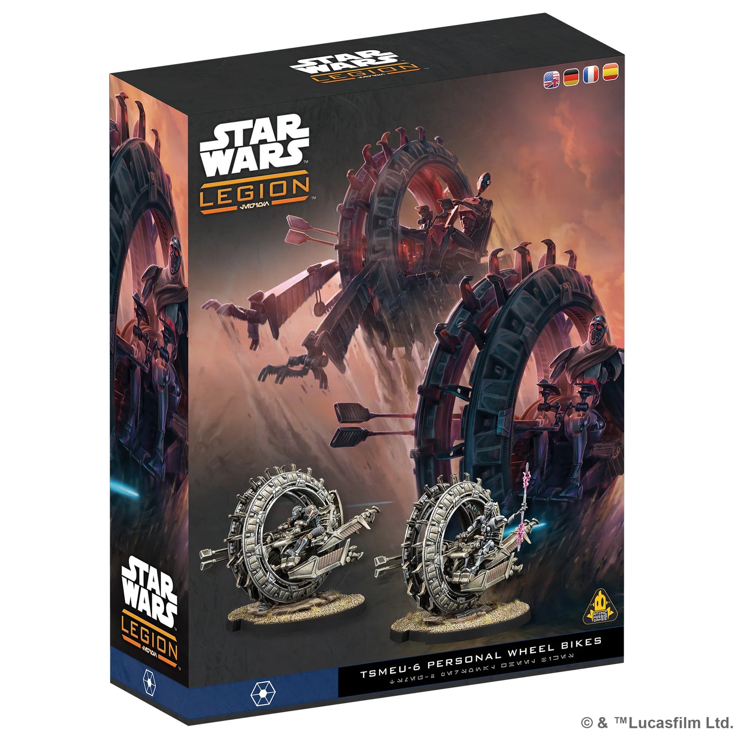 Star Wars: Legion - TSMEU-6 Personal Wheel Bike