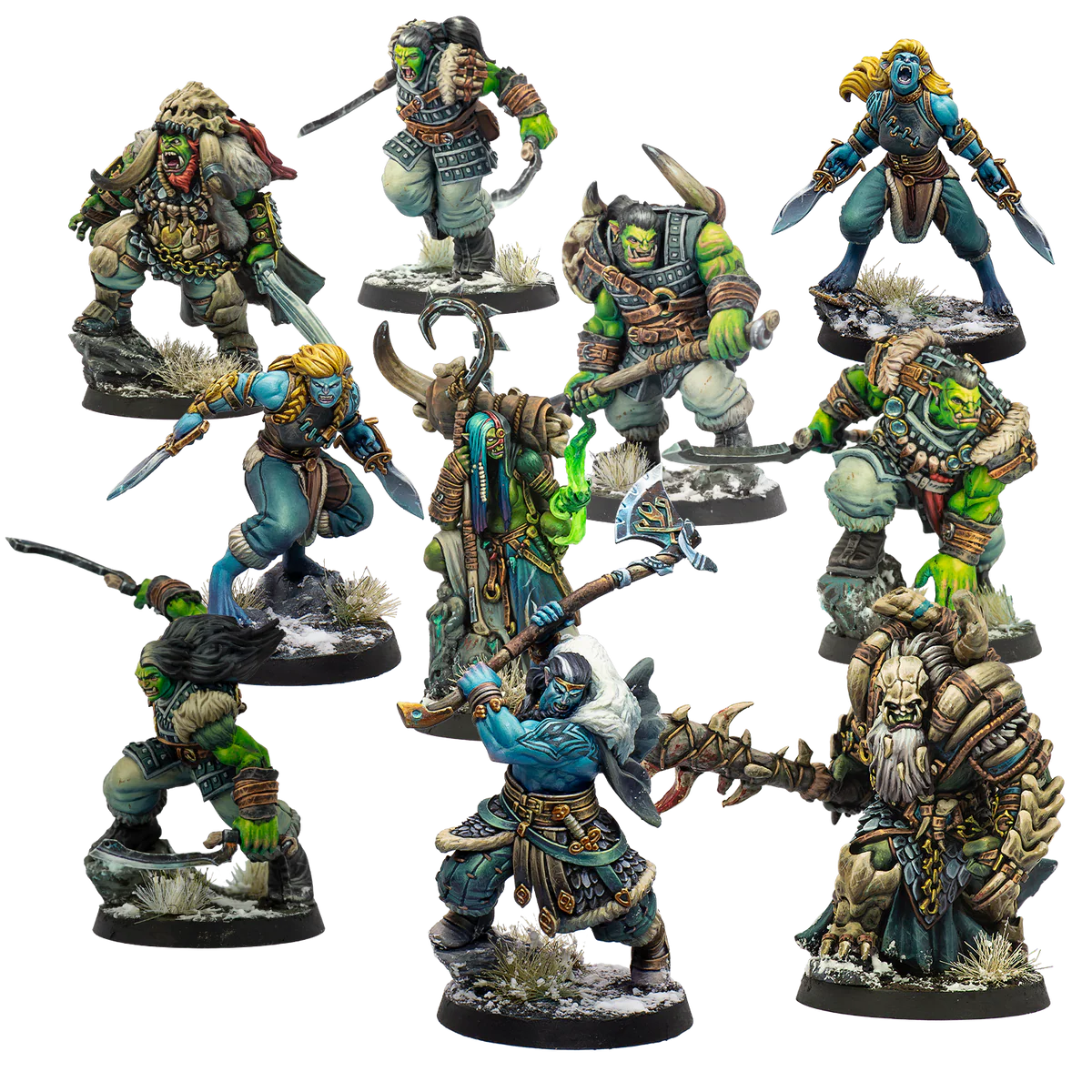 Warcrow - Northern Tribes Action Pack