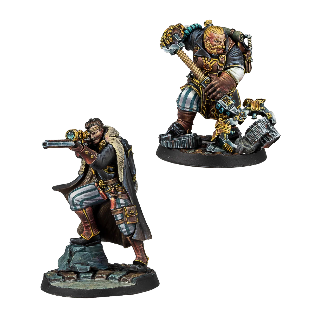Warcrow - Hegemony: Gunnery Corporal & Engineer