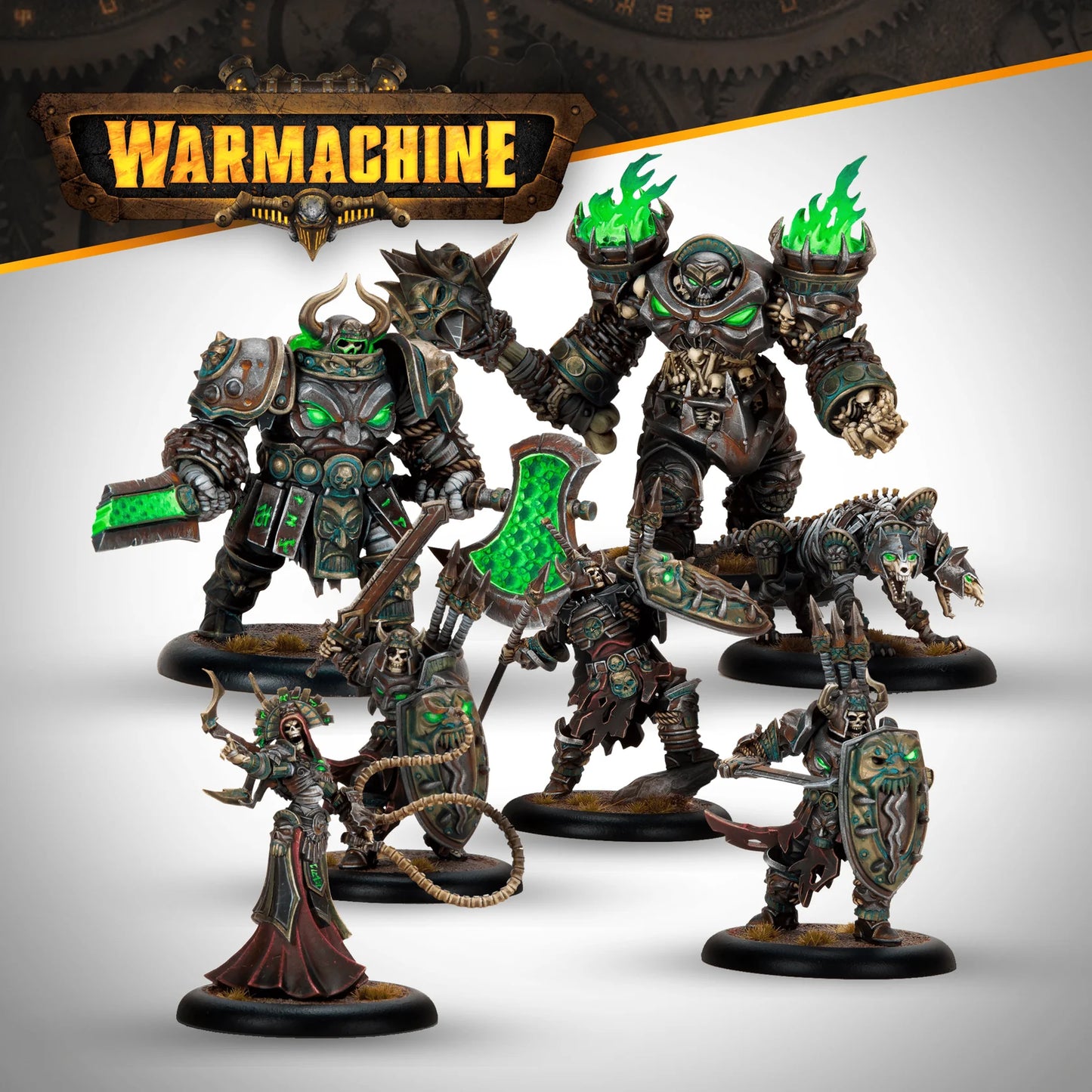 Warmachine - Orgoth Graveborn Command Cadre (HIPS)