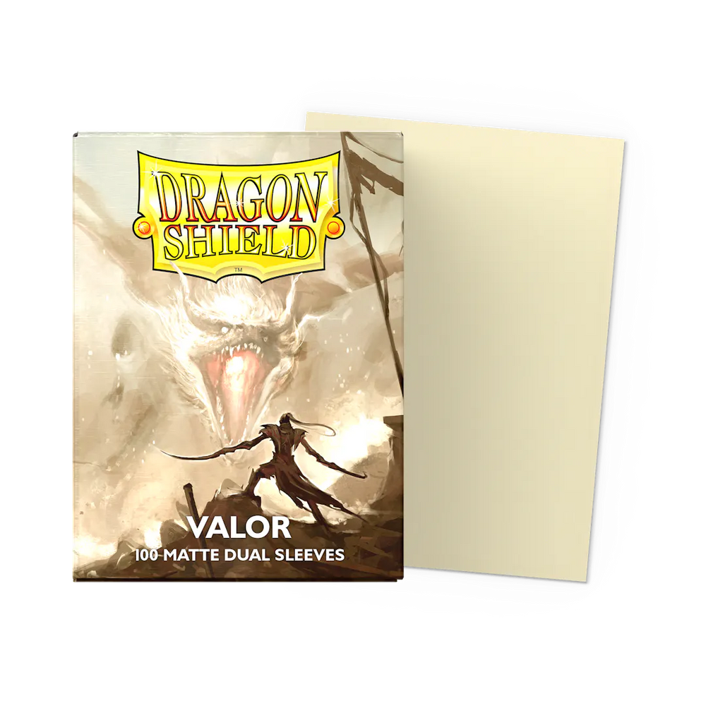 Dragon Shield Valor Dual Matte - Standard Size
