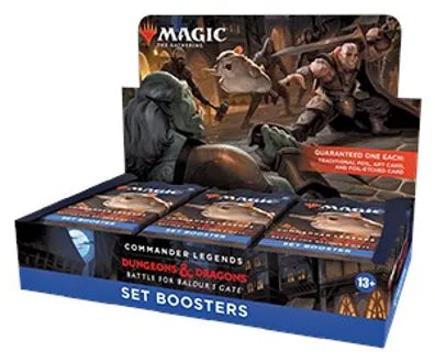 Commander Legends- Battle for Baldur's Gate Set Booster Display