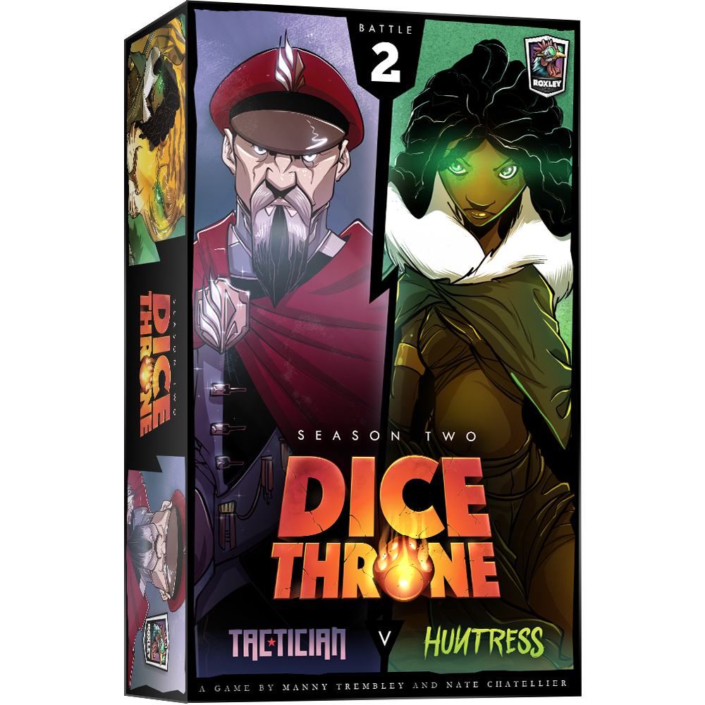 DICE THRONE SEASON TWO - BOX 2 - TACTICIAN VS HUNTRESS