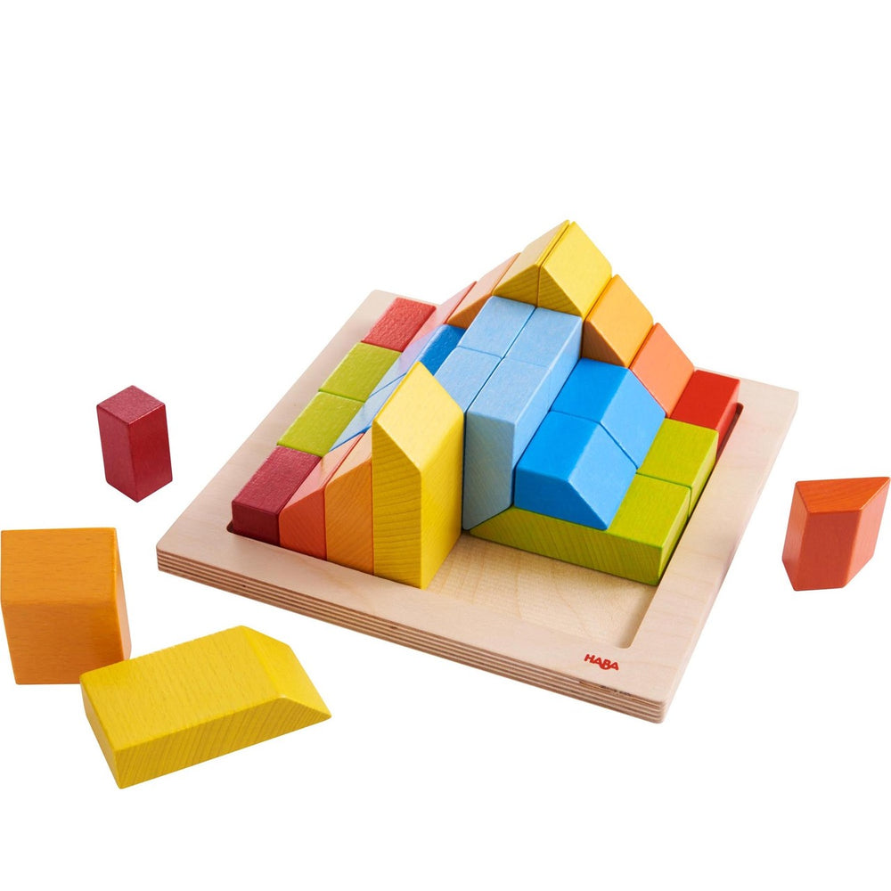 Haba Creative Stones 3D Wooden Arranging Blocks