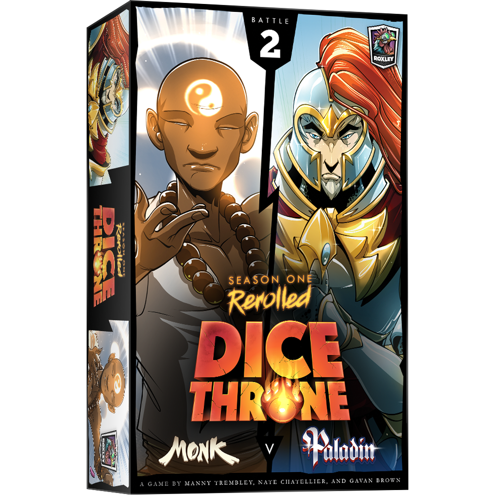DICE THRONE SEASON ONE - BOX 2 - MONK VS PALADIN