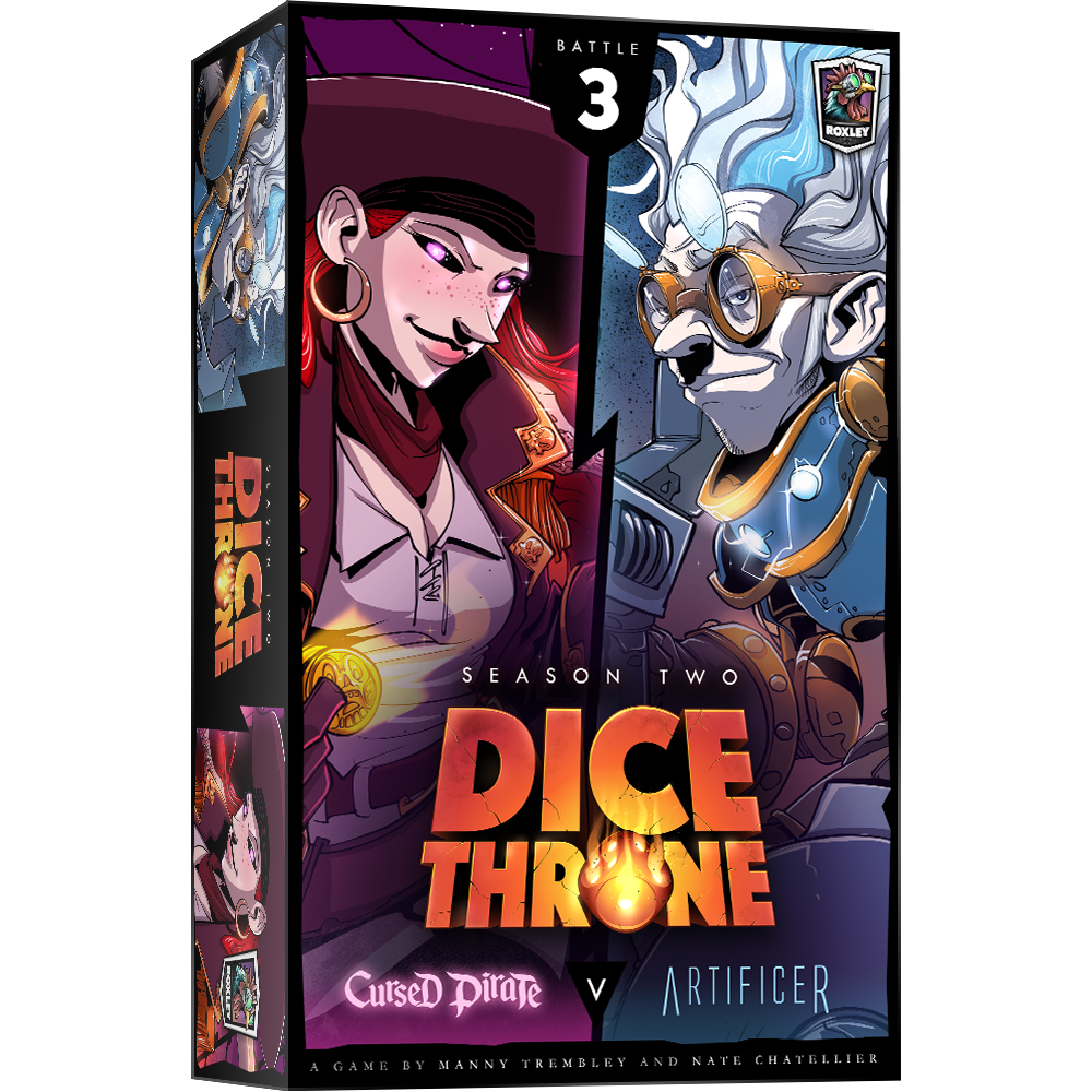 DICE THRONE SEASON TWO - BOX 3 - ARTIFICER VS CURSED PIRATE