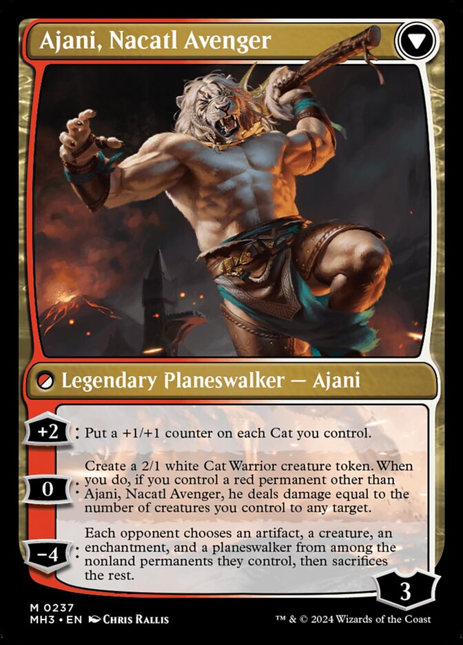 Ajani, Nacatl Pariah (Back)