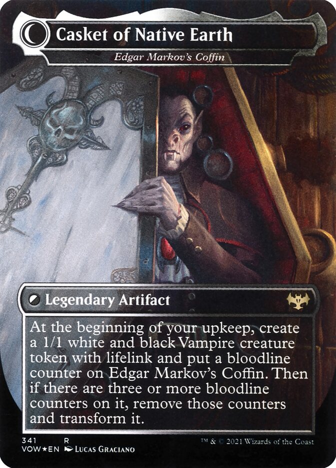 Dracula the Voyager - Edgar, Charmed Groom (Back)