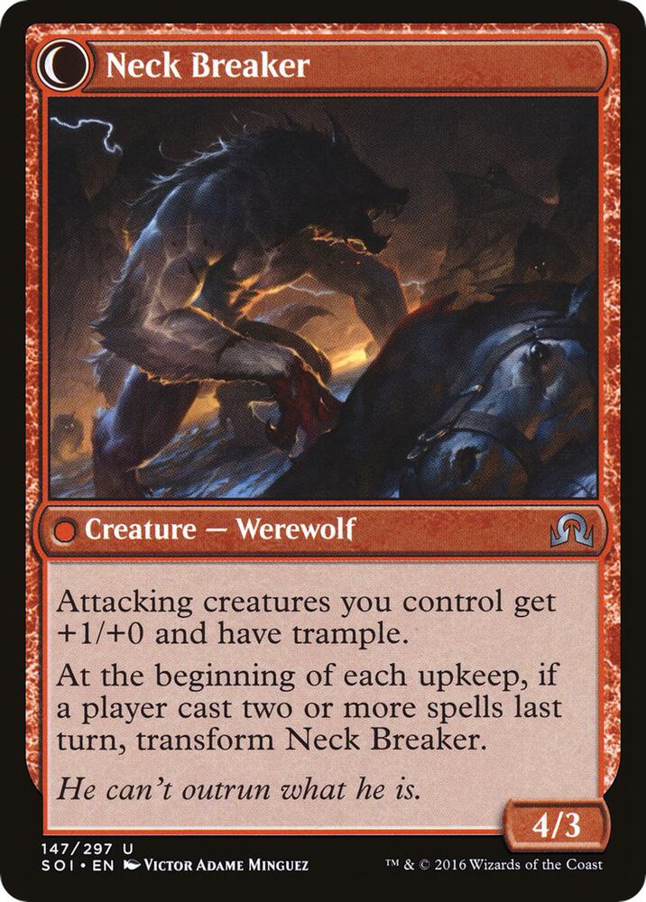 Breakneck Rider (Back)