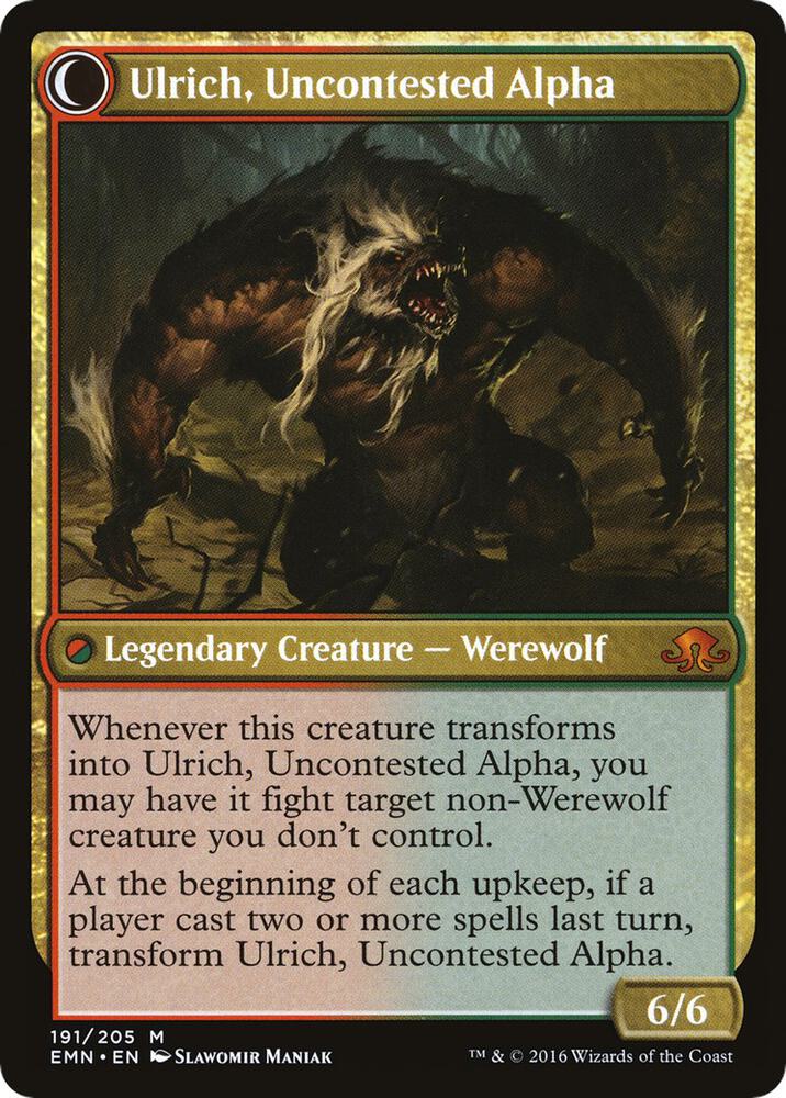 Ulrich of the Krallenhorde (Back)