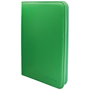 Ultra Pro 12 Pocket Zippered Pro-Binder (Green)