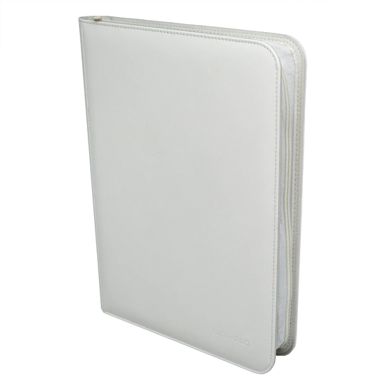Ultra Pro 9-Pocket Zippered Pro-Binder (White)