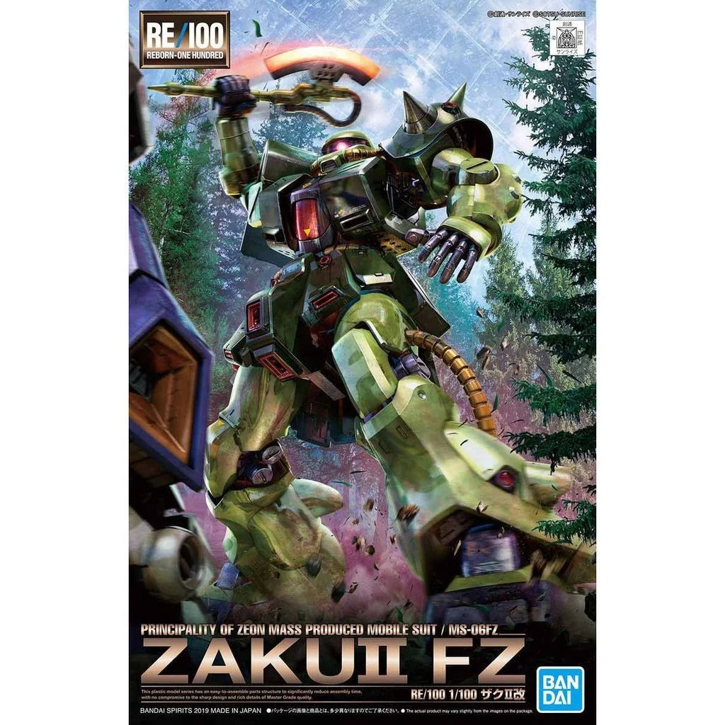 GND: RE/100:  1/100: Zaku II FZ