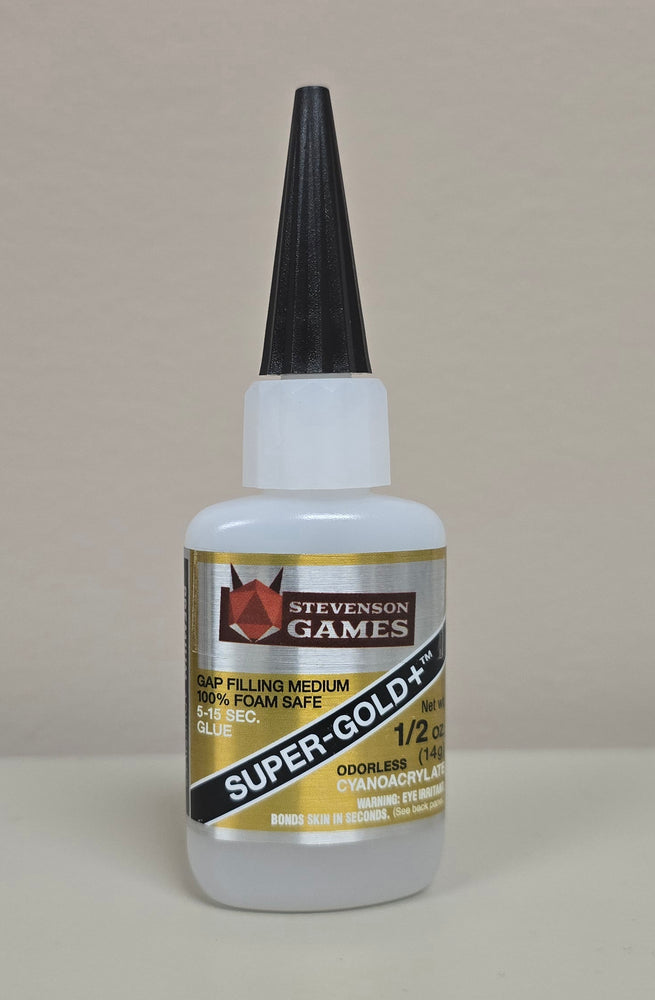 Super-Gold+ Odorless Foam-Safe Cyanoacrylate (.5 oz)
