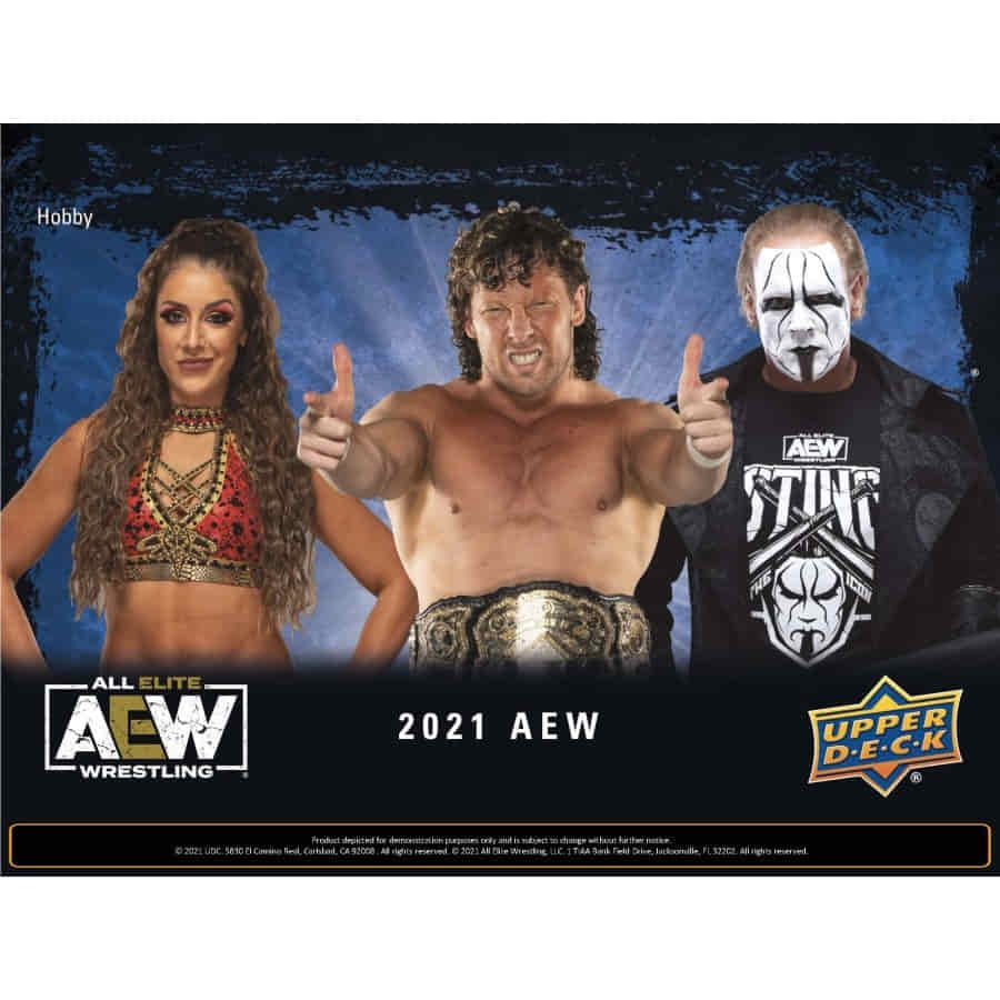Upper Deck - All Elite AEW Wrestling 2021 Trading Cards Hobby Box
