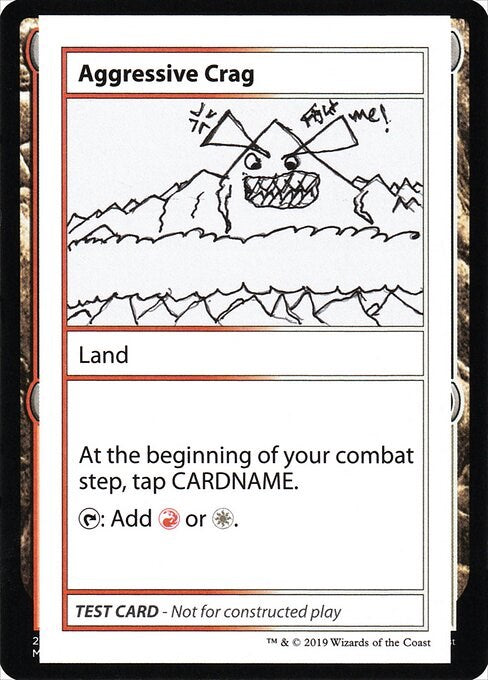 Aggressive Crag (No PW Symbol)