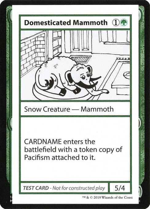 Domesticated Mammoth (No PW Symbol)