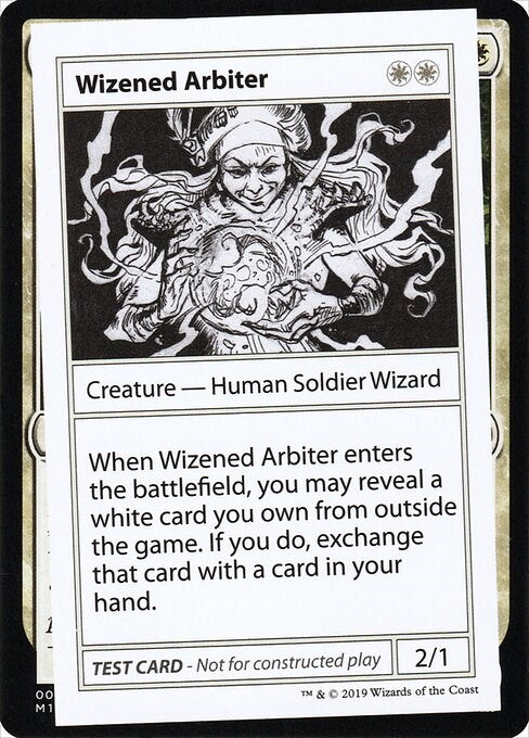 Wizened Arbiter (No PW Symbol)