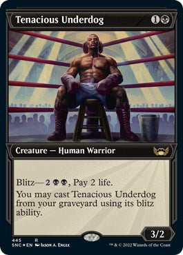 Tenacious Underdog (Showcase) (Foil Etched)