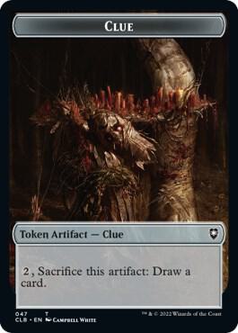 Shapeshifter (022) // Clue Double-Sided Token (Back)