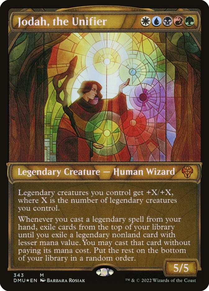 Jodah, the Unifier (Textured Foil)
