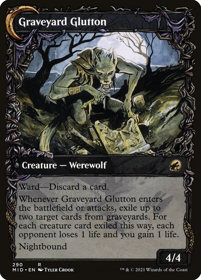 Graveyard Trespasser (Showcase) (Back)