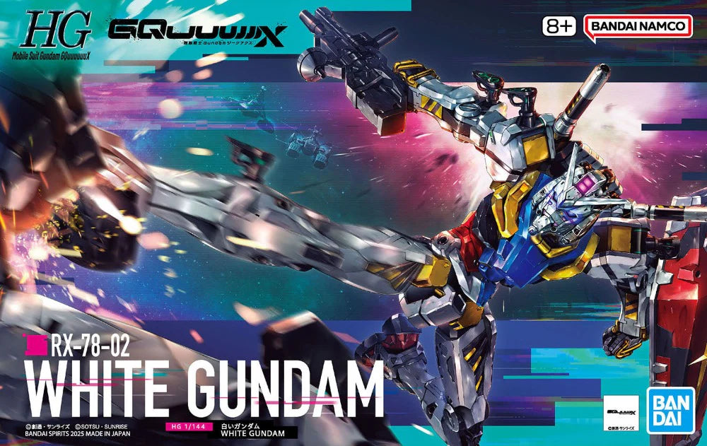 Gundam Model Kit: HG- 1/144 White Gundam